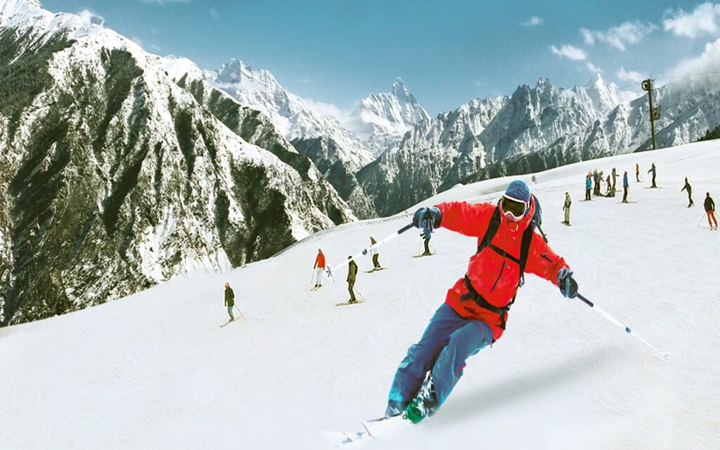 Winter Wonderland Skiing and Snowboarding in the Himalayas